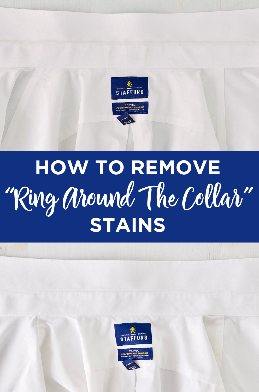 How To Remove Ring Around The Collar Stains