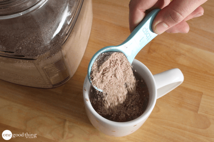 Semi-Homemade Hot Chocolate Mix