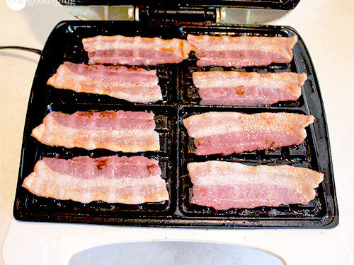Bacon in the Waffle maker 