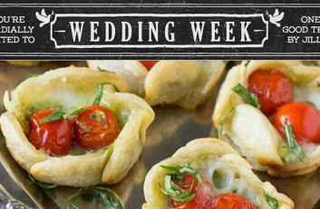 wedding pesto tarts