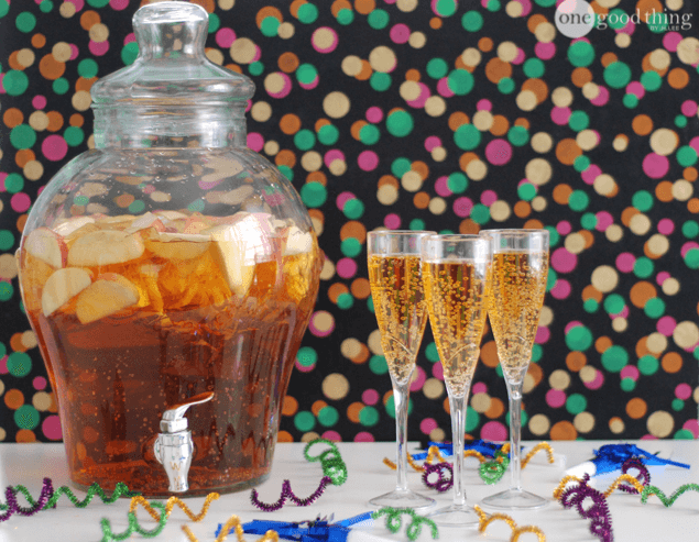 Sparkling apple cider