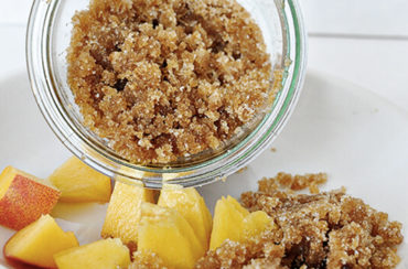 Brown Sugar Peach Scrub