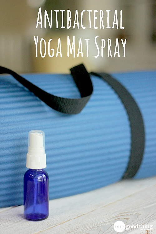 Make Your Own Antibacterial Yoga Mat Spray