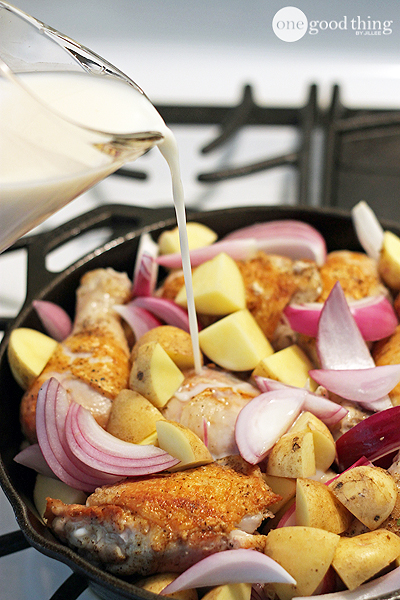 Skillet Chicken and Potatoes