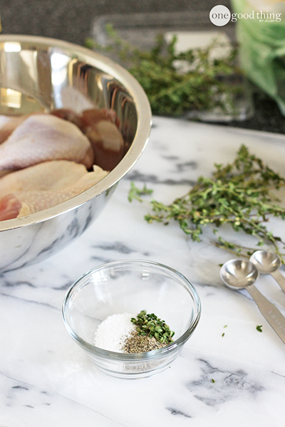 Skillet Chicken and Potatoes