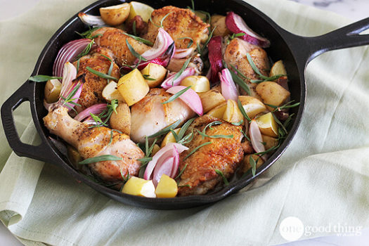 Skillet Chicken and Potatoes