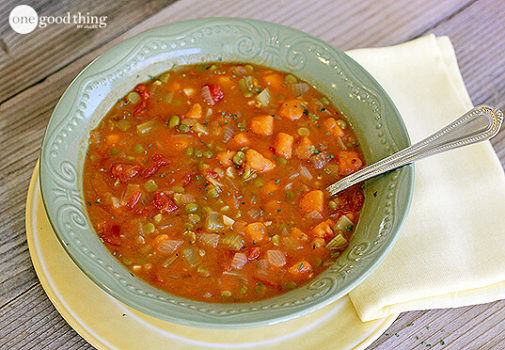 Smoky Split Pea Soup