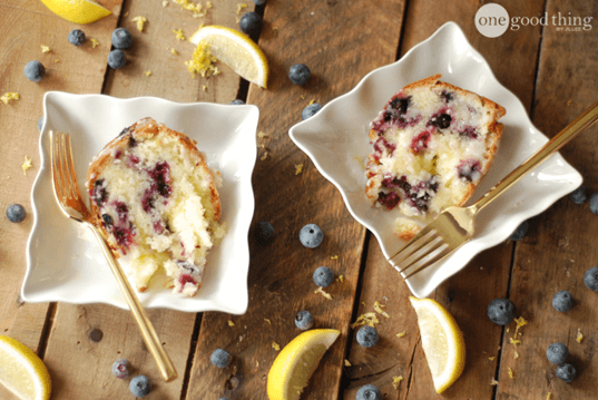 Gluten-Free Lemon-Blueberry Bundt Cake-image