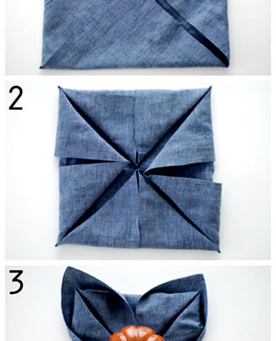 Napkin folding