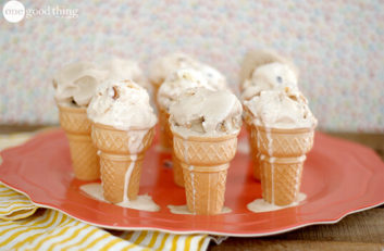 Pie a la Mode Ice cream cone
