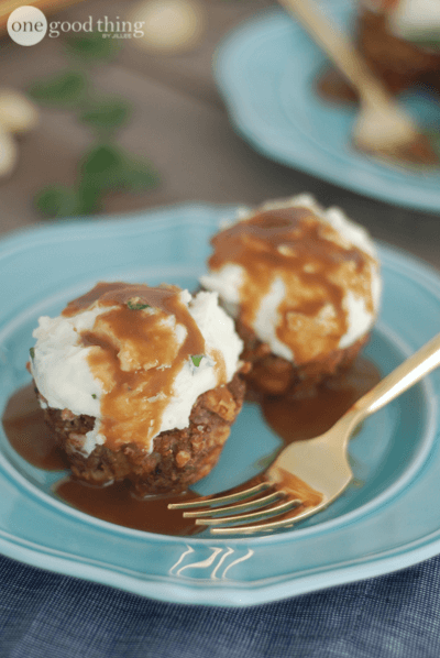 Mini Meatloaf "Cupcakes"