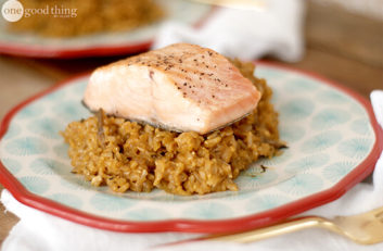 Salmon Rice Pilaf