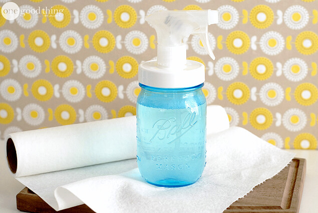 Homemade window cleaner