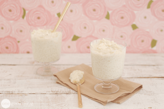 Creamy Vanilla Rice Pudding