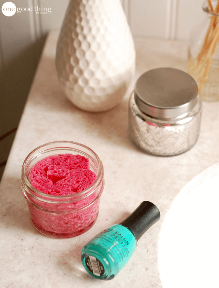 Nail Polish Remover Jar