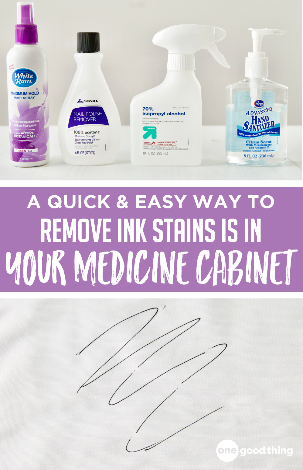 How To Remove Ink From Clothes And Get Ink Stains Out