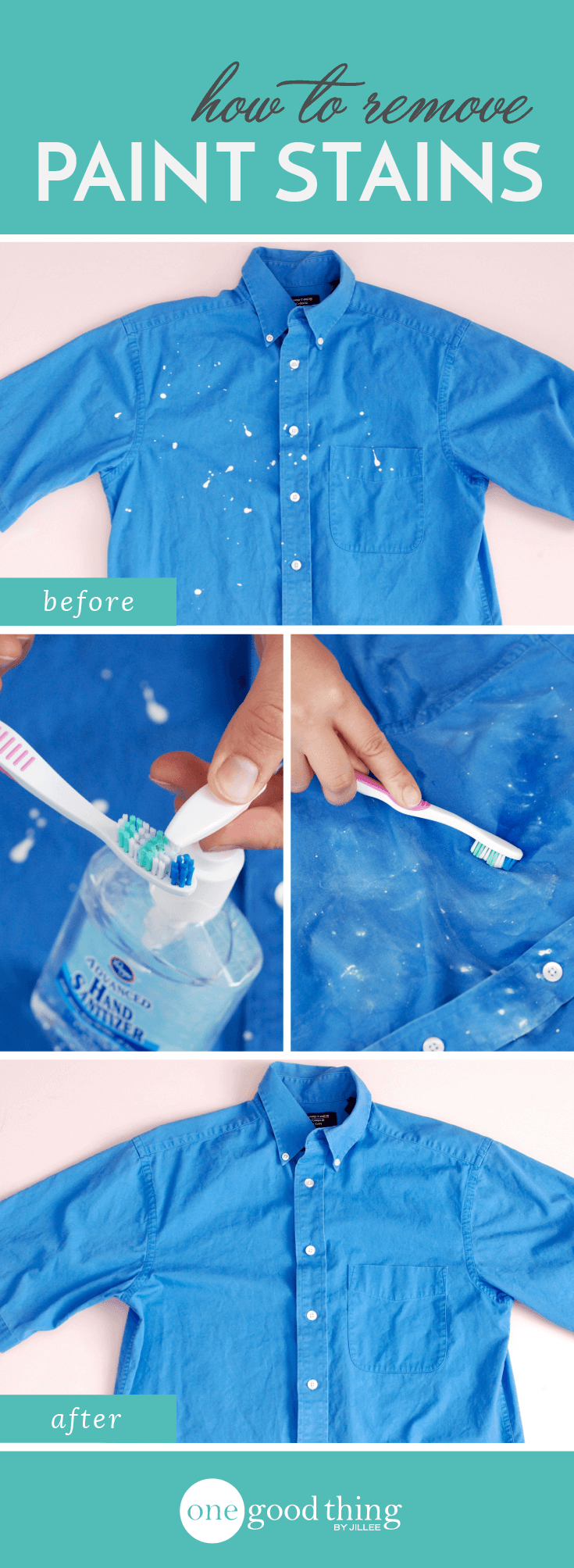 How To Remove Paint Splatters And Rescue Your Clothes