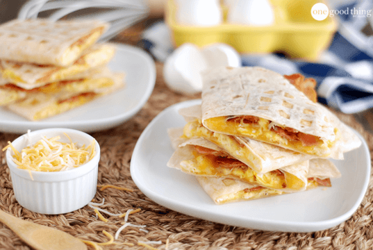 How to Make Quick and Easy Breakfast Quesadillas In a Waffle Maker