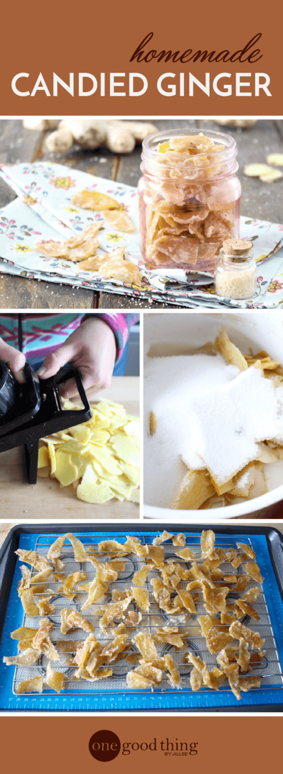 How To Make Sweet and Spicy Candied Ginger