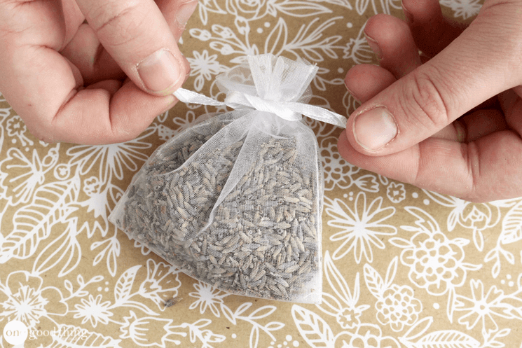 DIY Lavender Dryer Bags