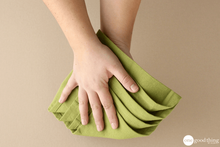 How To Make Christmas Tree Napkins