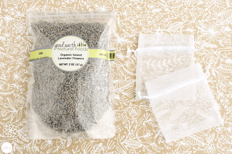 DIY Lavender Dryer Bags