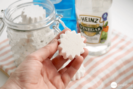 Homemade Dishwasher Pods are easy to use - I add a couple drops of Dawn and some vinegar to the dishwasher before running it.