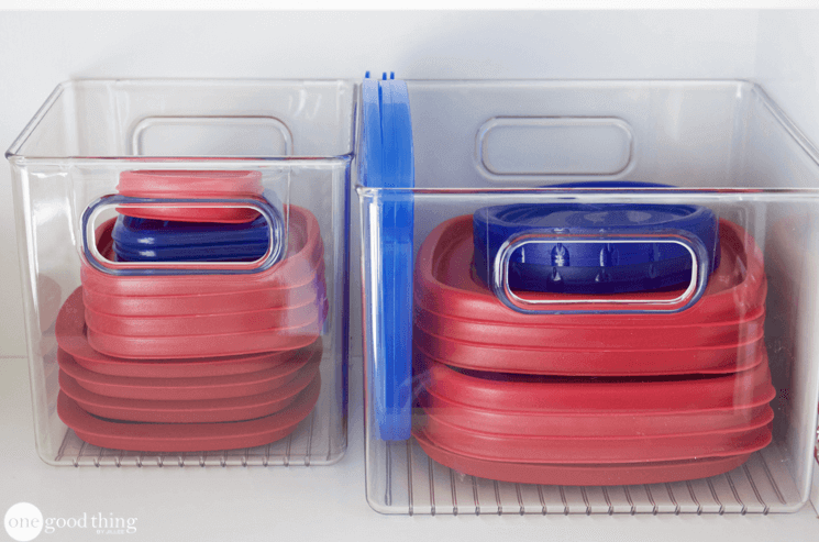 Storing Plastic Containers