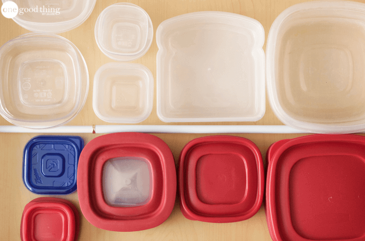 Storing Plastic Containers