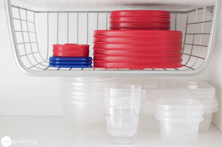 Storing Plastic Containers