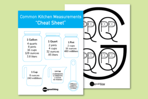 2 Free Kitchen Measurements And Conversions Printables