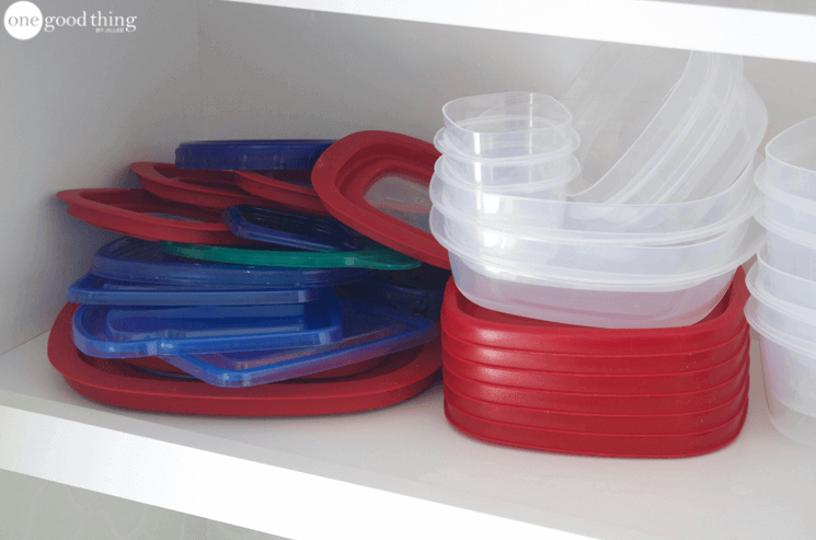 Storing Plastic Containers
