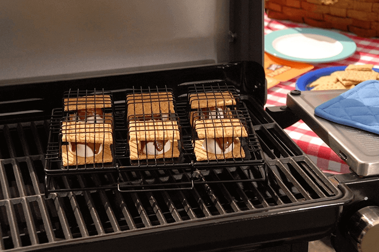 Must have kitchen gadgets for summer Must have kitchen gadgets for summer - special s'mores maker on the grill with six s'mores inside