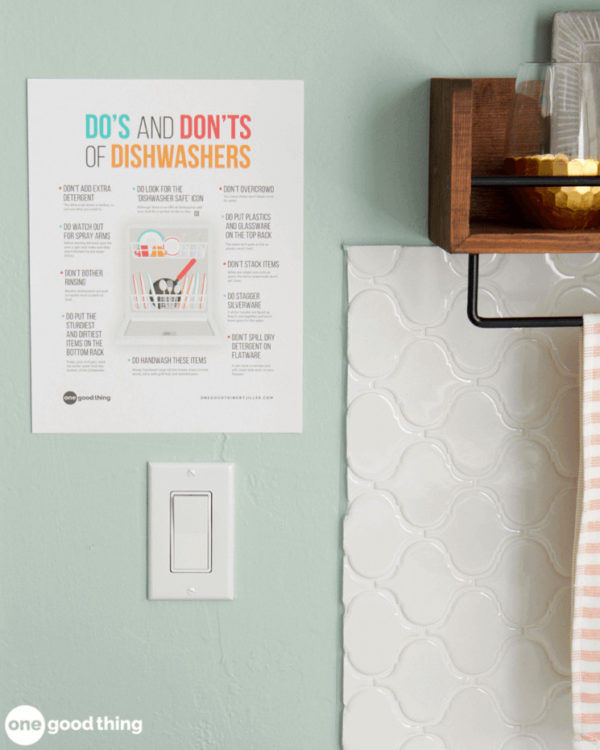 Printable Dishwasher Guide 11 Do's And Don'ts To Know