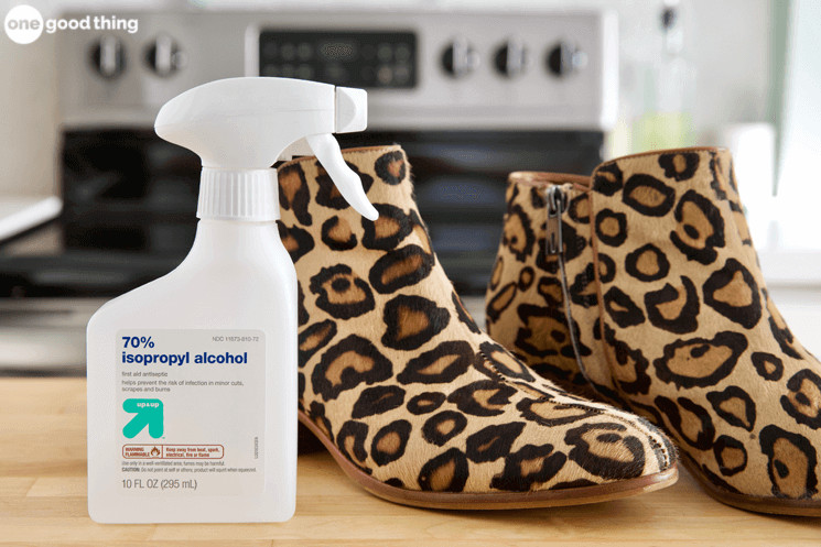 Another way to stretch out shoes is to use rubbing alcohol.