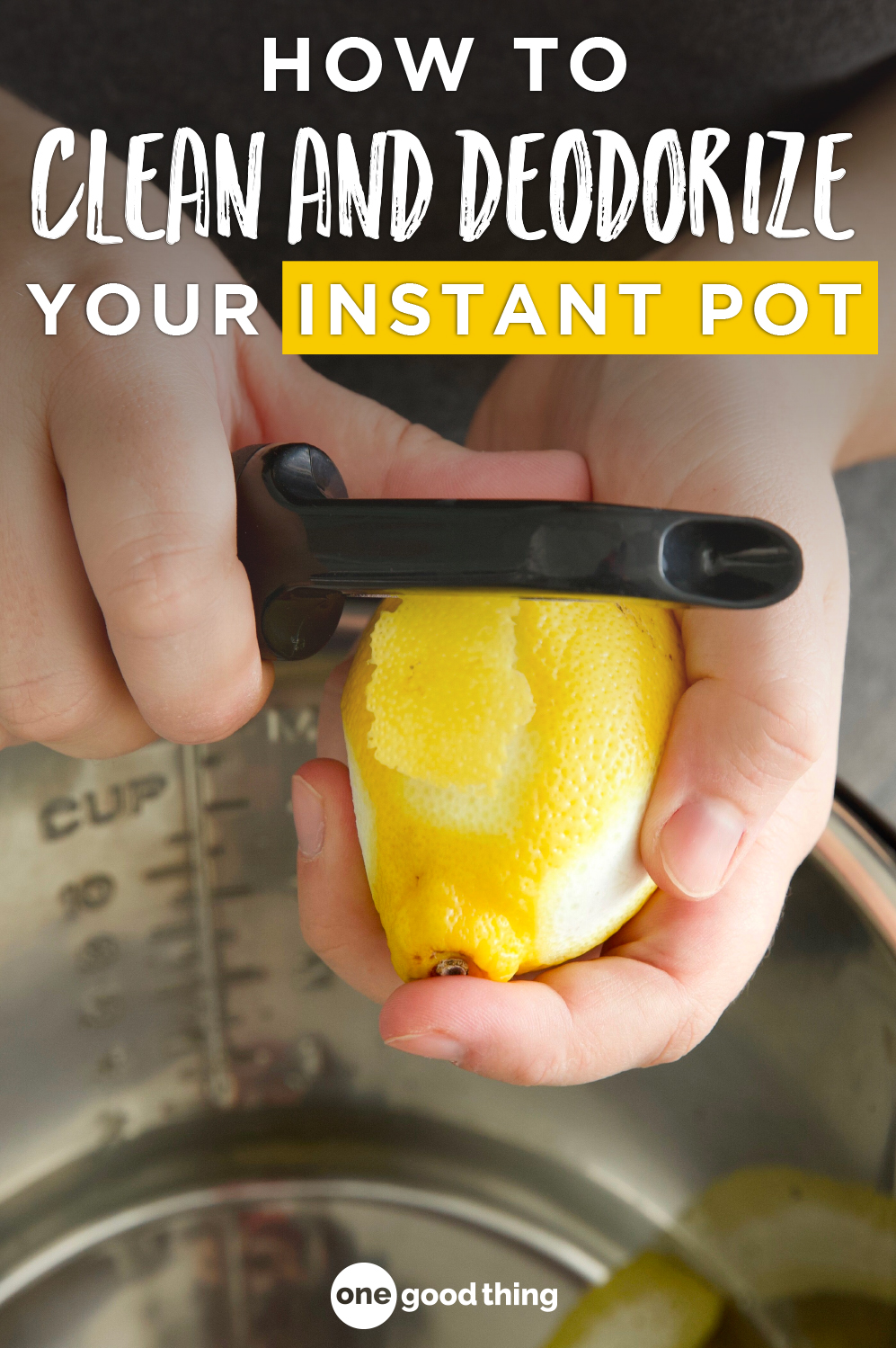 How To Sanitize An Instant Pot So It Stays Like New