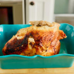 cooking turkey in an electric roaster