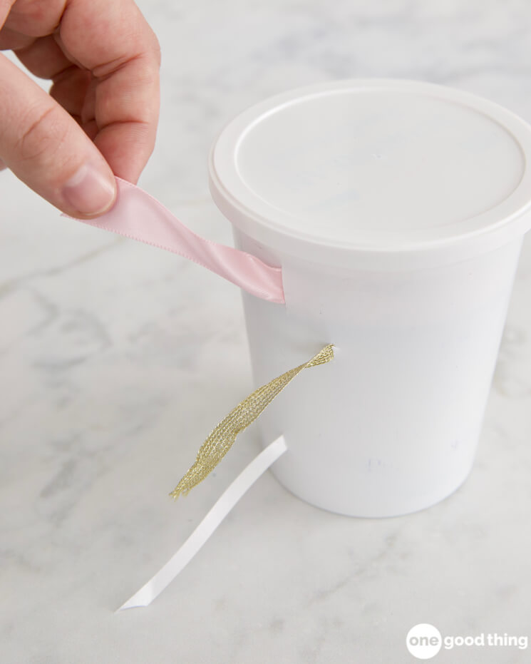 Repurposed Plastic Containers