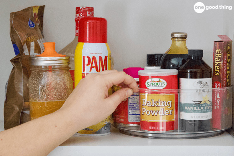 Organizing With Lazy Susans