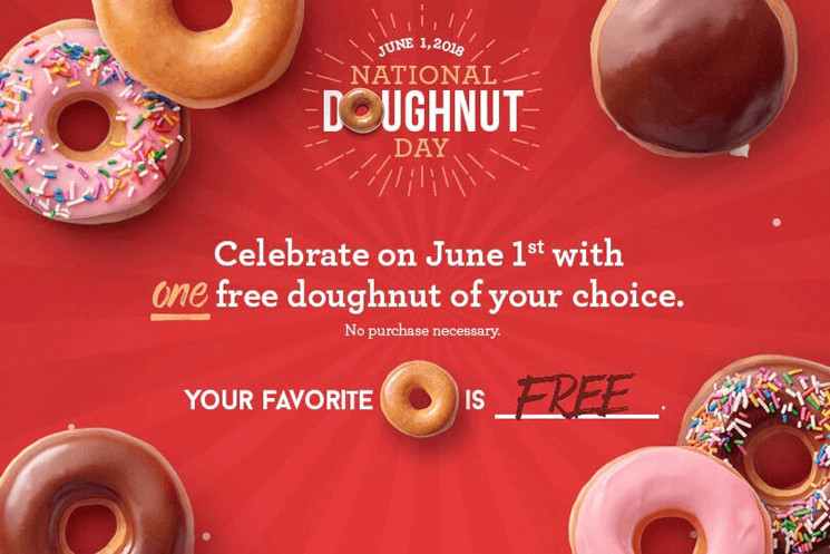 Because of National Doughnut Day, donuts are one of the best things to buy in June.