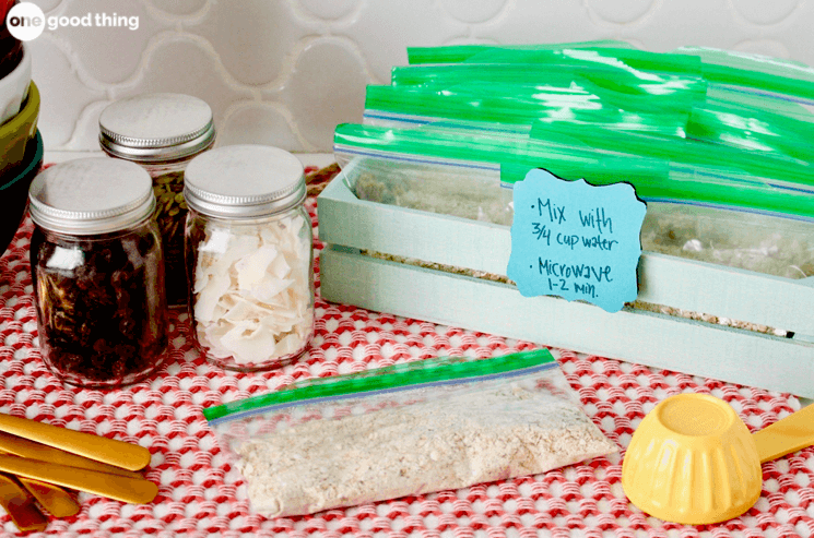 Homemade Oatmeal Packets