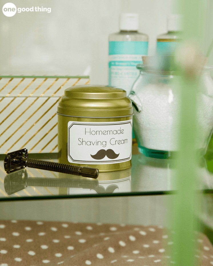 Homemade Shaving Cream