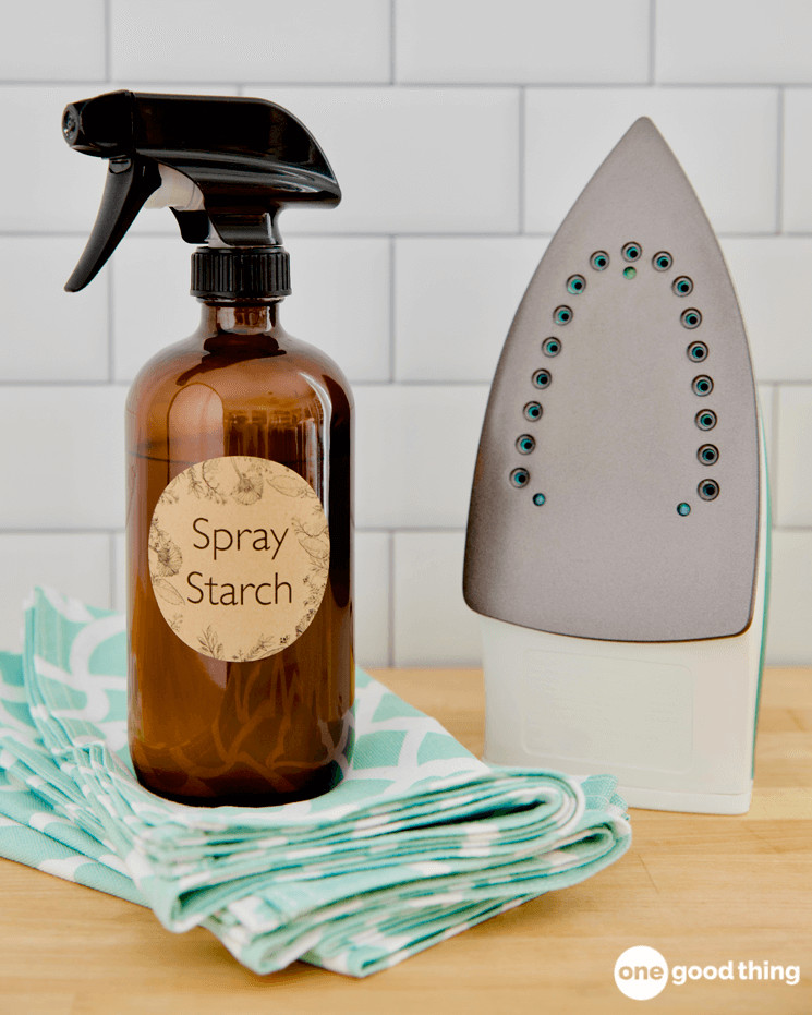 Make This Easy Spray Starch To Look Sharp For Less Money