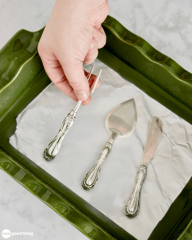 Washing Soda will restore the shine to your silverware and silver jewelry.