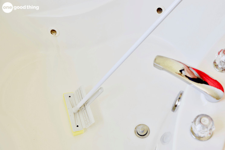 Washing Soda dissolves hard water spots, so it's perfect for cleaning bathrooms and showers.