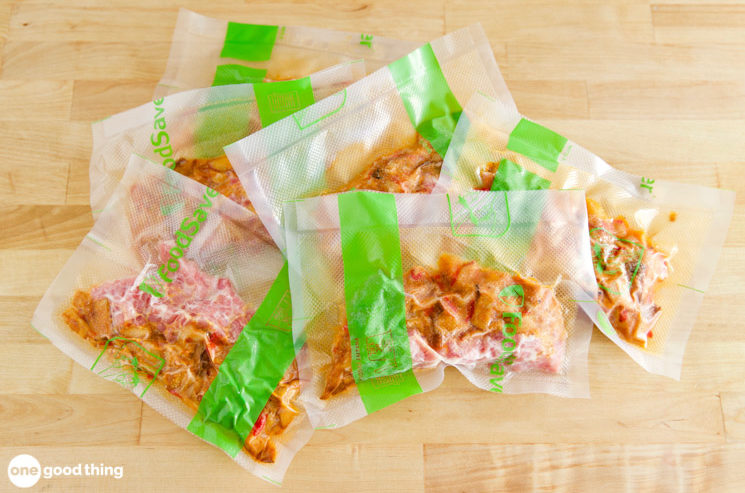 vacuumed sealed bags