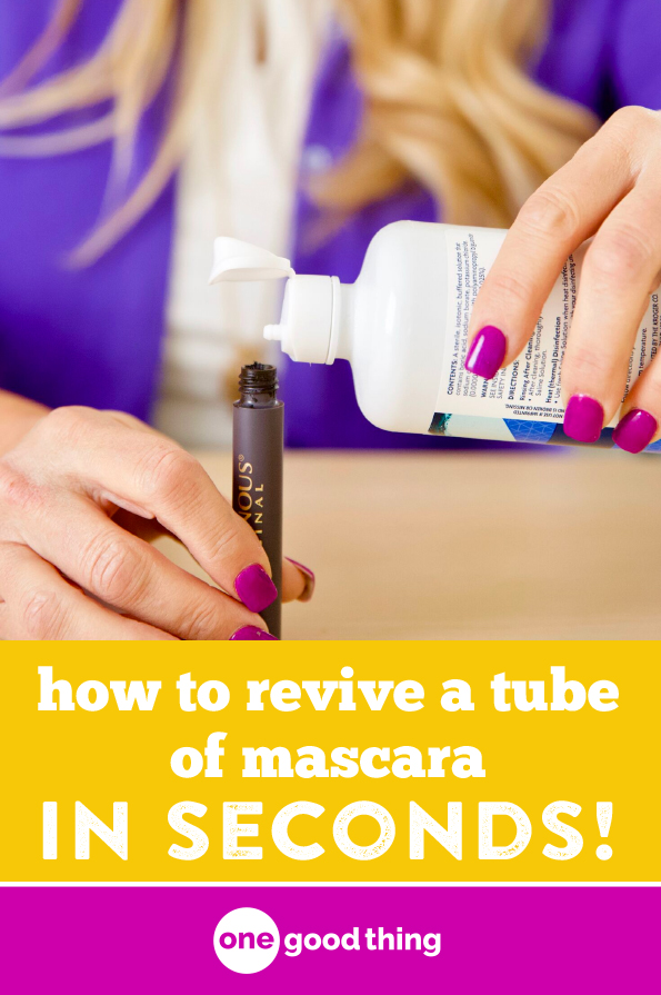Here's How To Revive A Tube Of Mascara In Seconds
