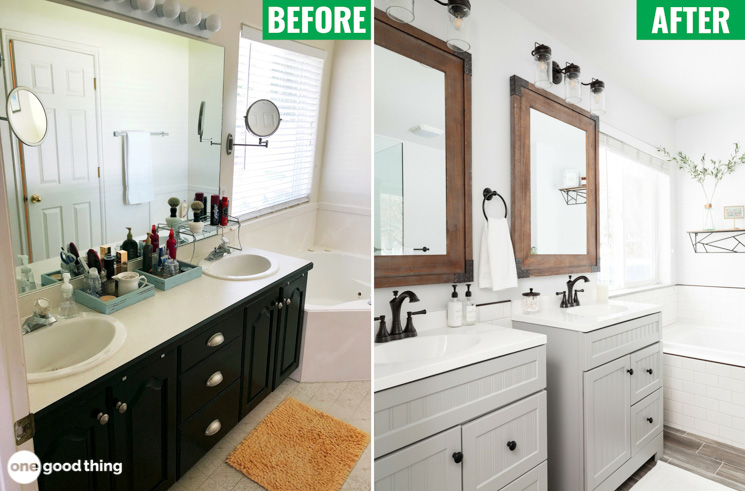 bathroom makeover
