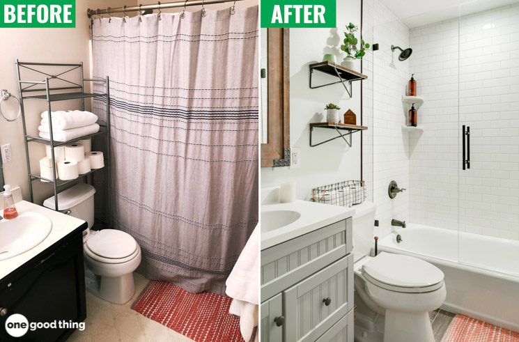 bathroom makeover