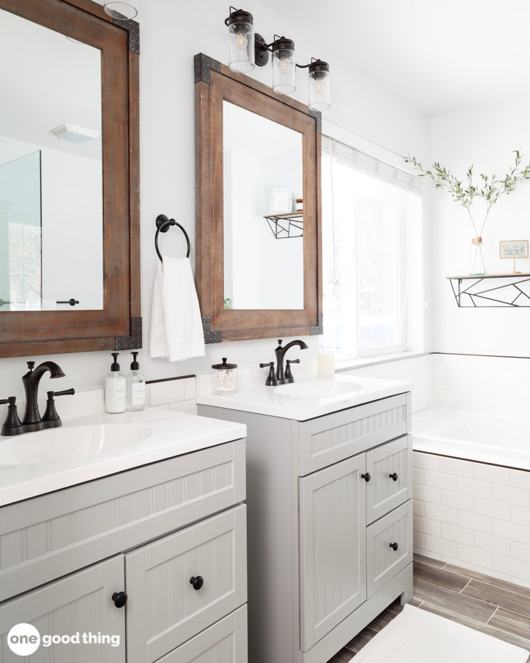 bathroom makeover